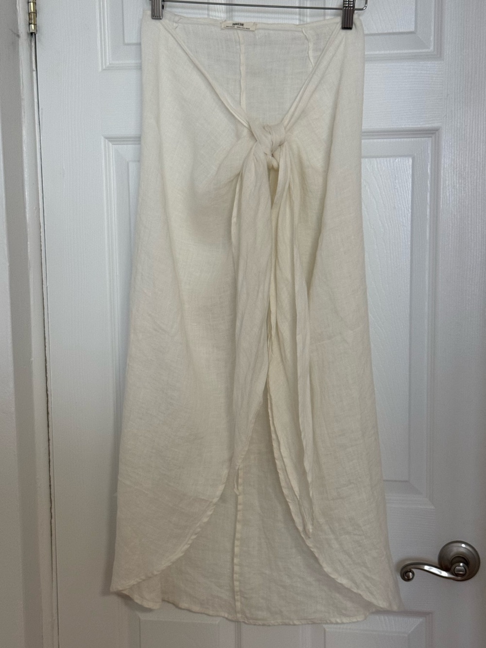 NEW Zara Home Linen Midi Sarong Skirt